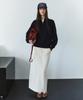 SIYAZU Sikn2200 Wool Blend High-Neck Zip-Up Knit_Navy