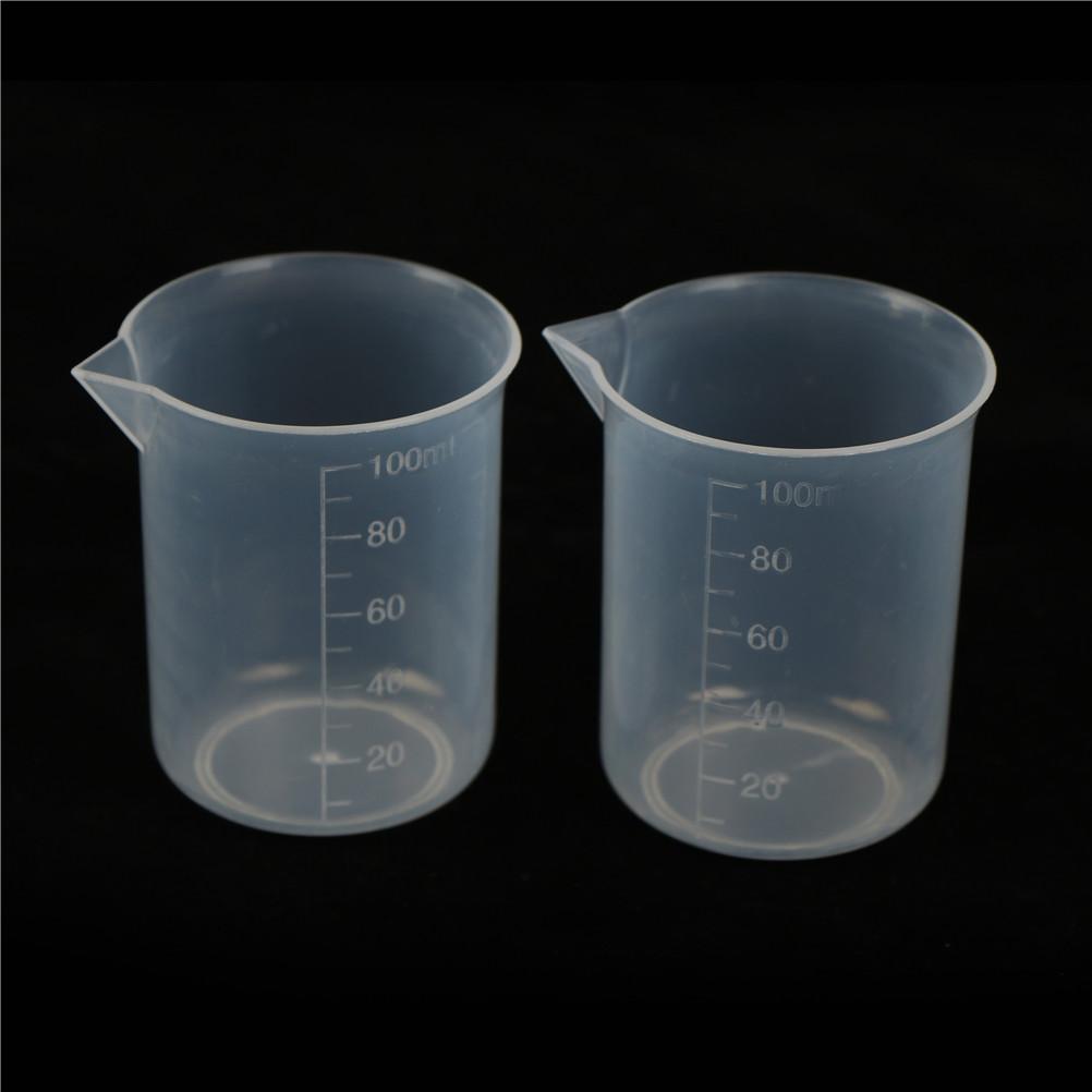 15ml-500ml Plastic Measuring Jug Cup Graduated Cooking Kitchen Bakery Tool Silicone Making Tool Transparent Mixing Cup Container