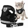 Cat Harness, Cat Harness, Cat Harness Leash, Cat Leash, Cat Harness With Reflective Vest, Adjustable Cat Harness, Small Cat Puppy Leash (s)