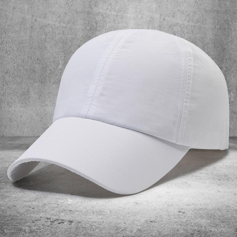 Quick-drying breathable sun hat baseball cap embroidery men's outdoor sports visor women's cap