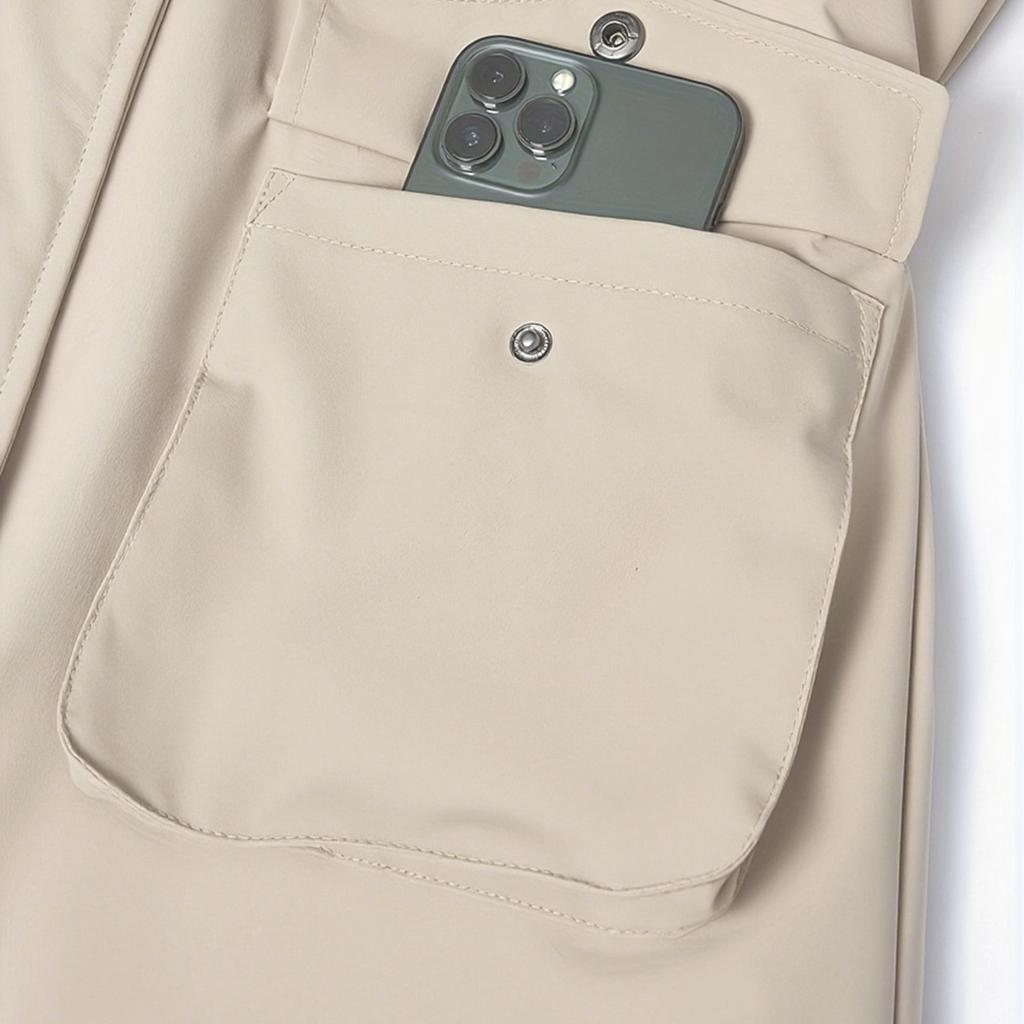 Women's Plush Jacket, Casual Solid Color Hooded Drawstring Jacket