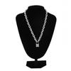 Chain On The Neck Thick Massive Chunky Choker Grunge Girl Chokers Goth Jewelry Kpop Aesthetic Decorations For Women Accessories