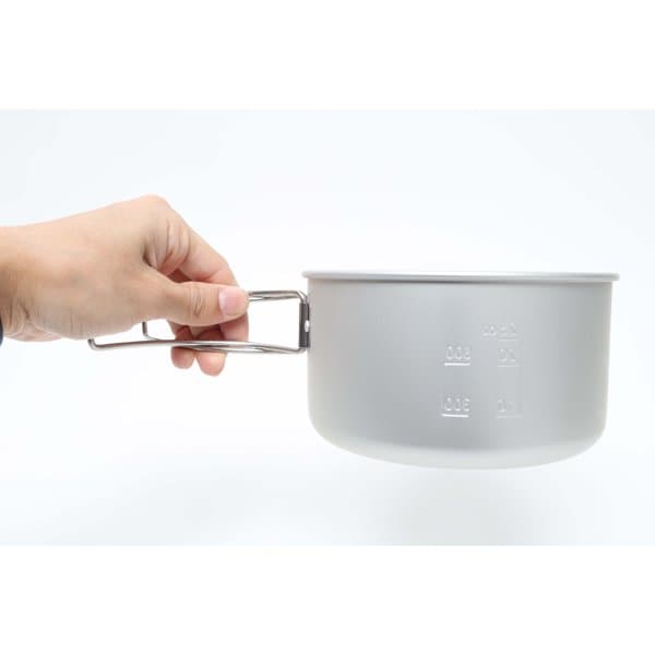        Snow Peak Aluminum Personal Cooker Set Scs 020r [outdoor Cookware Kochel Cooker Set]