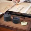 Mini Jade Inkstone with Cover for Calligraphy Practice