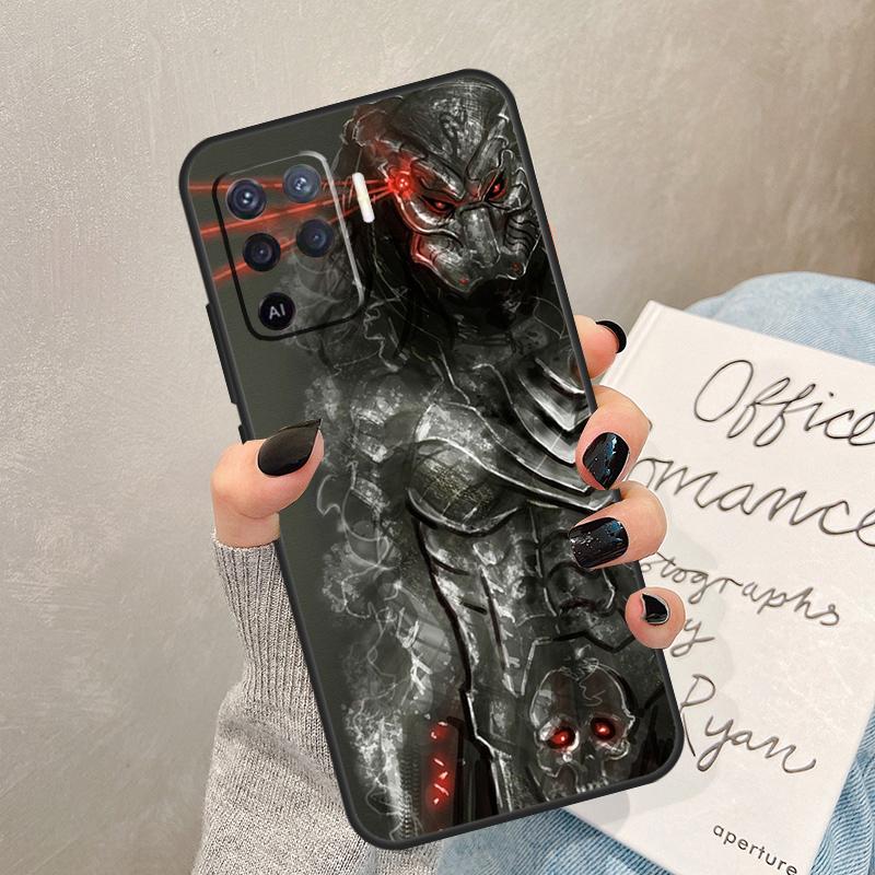 Alien Vs Predator Case For Oppo A54 A74 A94 A17 A57 A77 A76 A16 A96 A18 A60 A80 A40 A38 A58 A78 A98 A15 A5 Pro