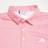 adidas Modisches Einfaches Bequemes Vielseitiges Kurzarm-Polohemd Herren Oberteile Rosa JF4946