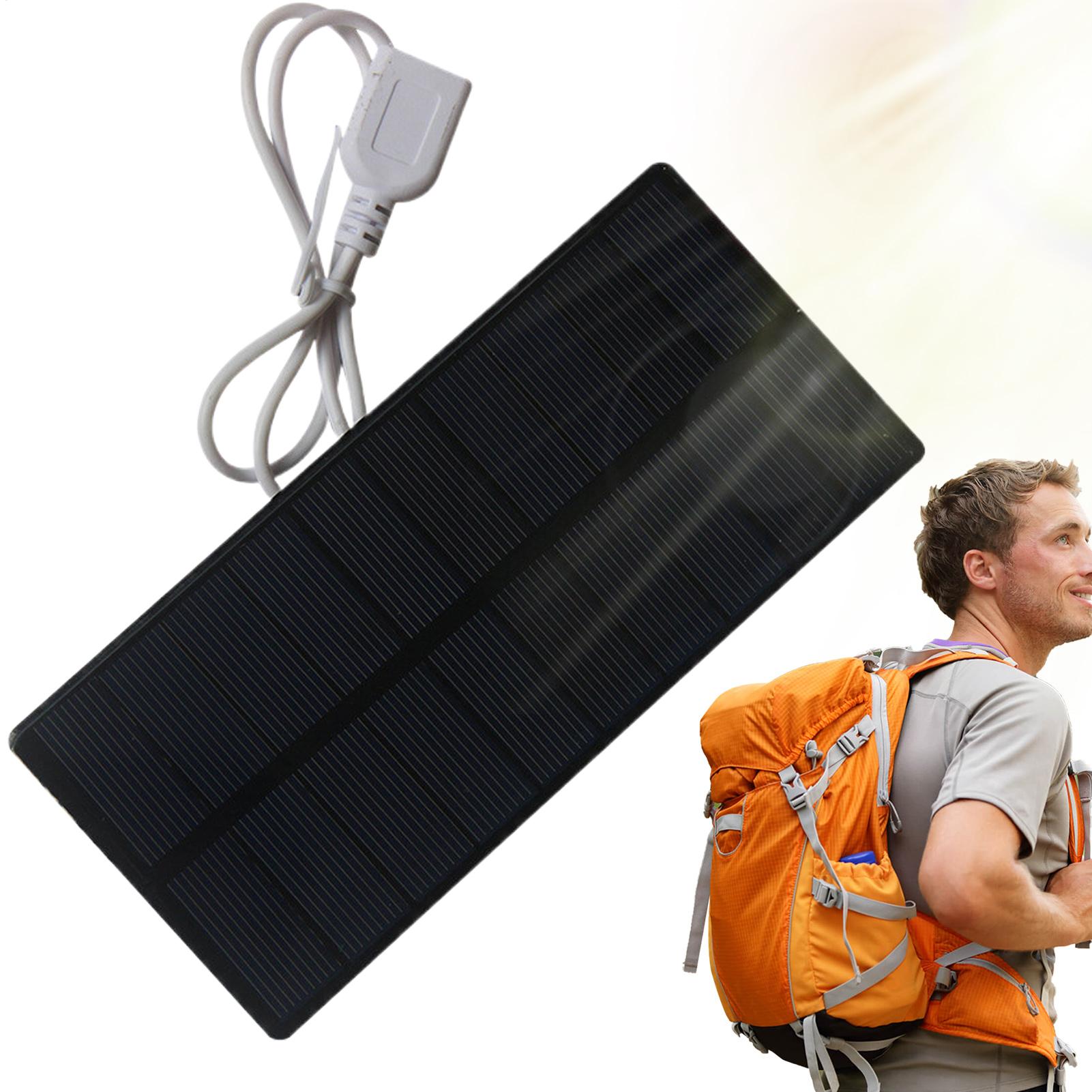 

6W Portable Solar Panel Foldable Solar Panel Charging Station Phone Charger For Phone Power Bank Outdoor Camping Home CN