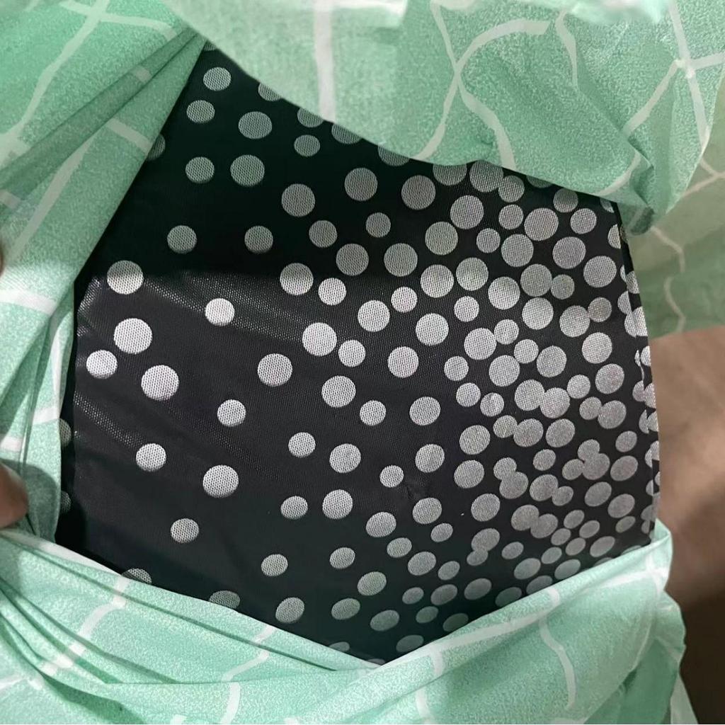 PEVA White Gold Polka Dot Tablecloth - Waterproof & Oilproof for Parties, Festivals, Picnics, Gatherings