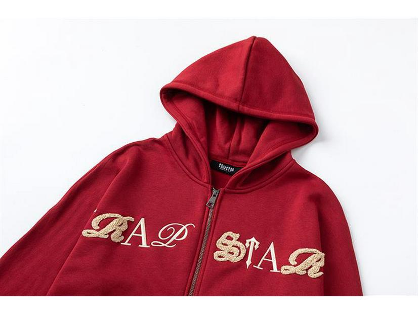 Trapstar Embroidered Hoodie & Sweatpants Set - Unisex Winter Velvet Trend