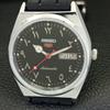 AUTOMATIC VINTAGE REFURBISHED SEIKO 5 6309A JAPAN MENS BLACK WATCH A441306-5 Sk-a441306