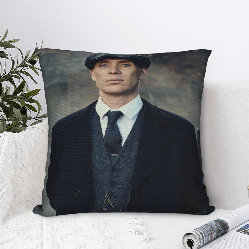 Tommy Shelby Peakys Blinders Pillowcases Merch Soft Cushion Cover Gift  Pillow Case Cover Living Room Multi-Size