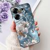 Cover For Tecno Pova 5 Case LH7n Silicone Cute Cat Fashion Flowers Luxury Painted Casing For Techno Pova 5 Phone Case Bumper