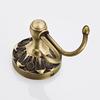 Decorative Brass Entryway Coat Hook Heavy Duty Metal Wall Mounted Hangers Simple Installs for Jackets Bags Homes Office