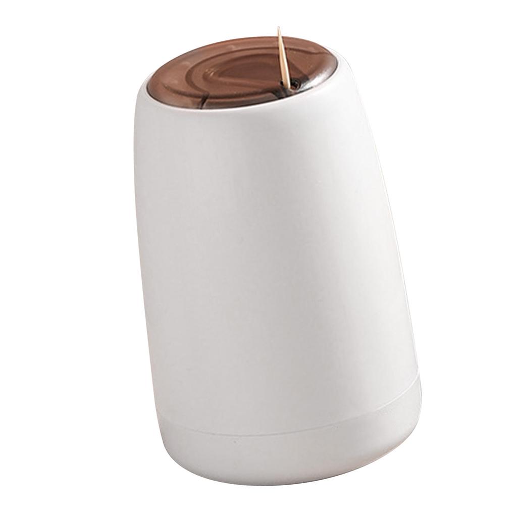 Automatic Toothpick Dispenser Popping Up Toothpick Holder Dispenser Storage Container for Home Kitchen Restaurant
