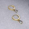 Korean water drop earrings women's exquisite small temperament high-end sense light luxury niche simple earrings new earrings earrings