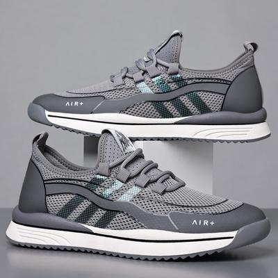 Zapatos de Hombre Fly Weave Casual Moda de Hombre Verano Transpirables Ligeros Viaje Malla Zapatillas para Correr