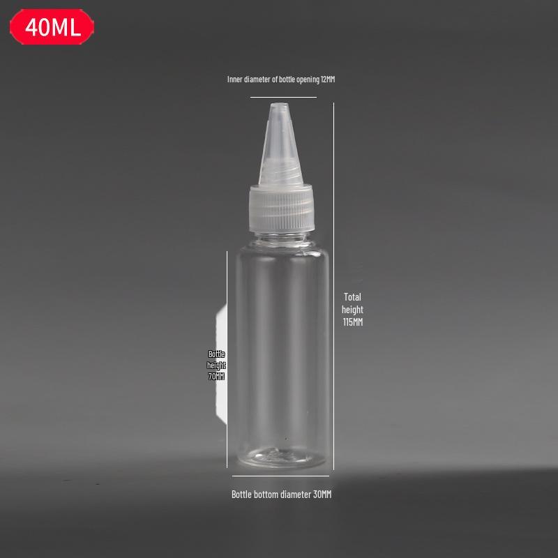 Spot 50-1000ml PET Transparent Plastic Squeeze Bottle