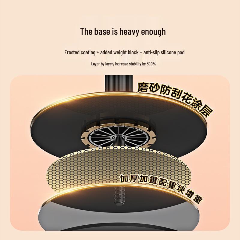 Multifunctional Desktop Phone Holder for Live Streaming, Overhead Shots, and Video Recording