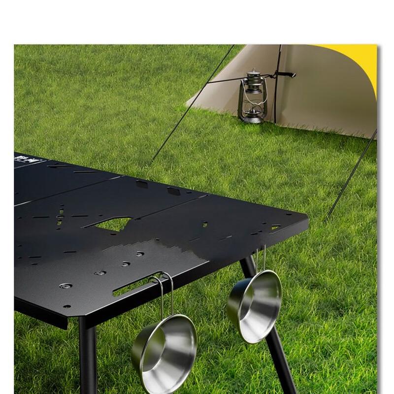 ZISIZ Outdoor 4-Fold Tactical Camping Table