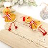 Gingerbread Man Ornament For Christmas Tree Gingerbread Figurine Ornament For Christmas Tree Hanging Decorations