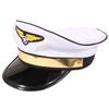 Einfach zu tragendes Kostümzubehör Pilotenmütze Herren Uniformen Marine Luftwaffe Kappe 3 Farben Kostüm Uniform Pilotenmütze Halloween