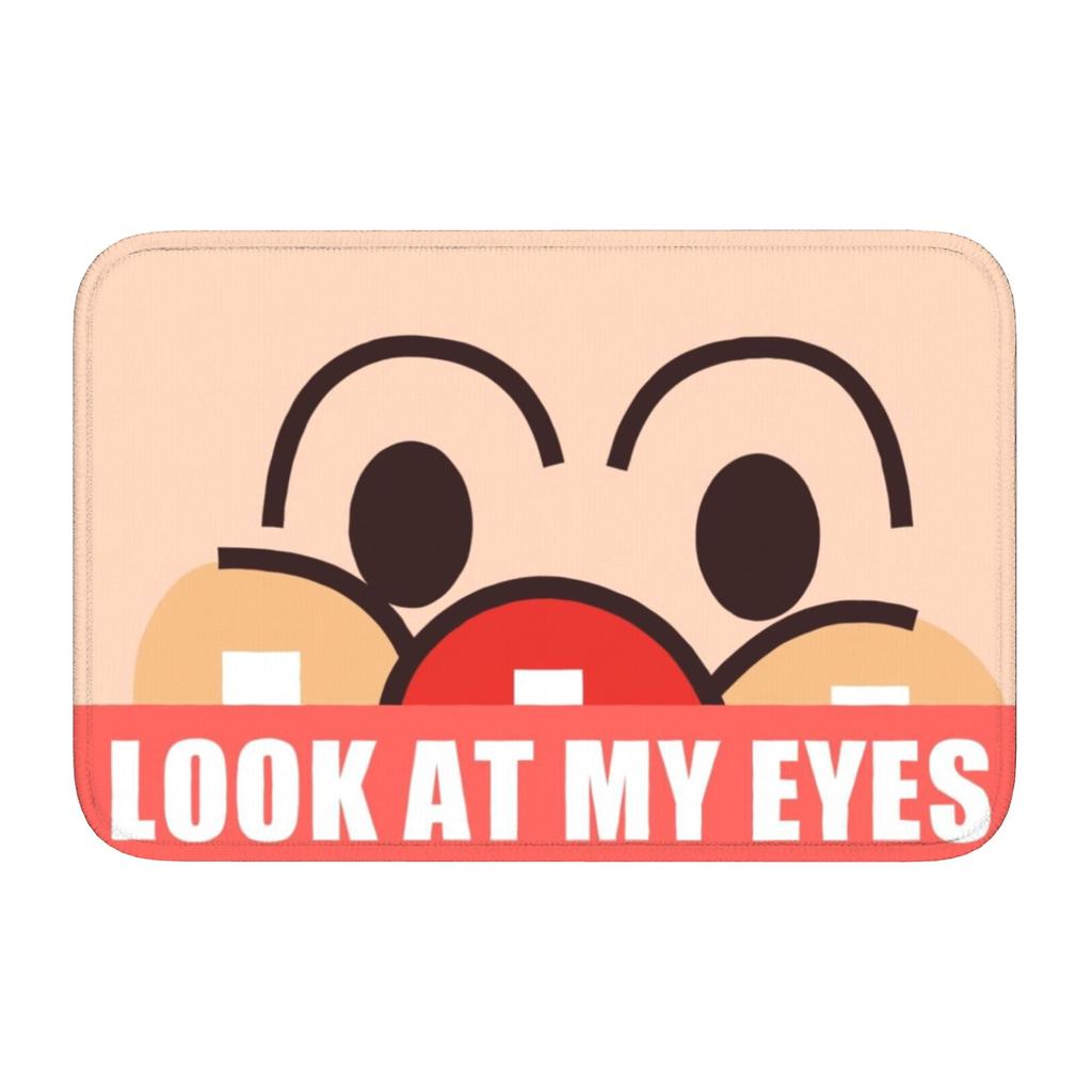 Anpanmans Front Door Floor Entrance Welcome Mats Outdoor Cute Cartoon Kitchen Doormat Bedroom Living Room Carpet Rug Footpad