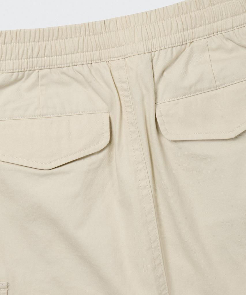 MUSINSA STANDARD WOMAN Women'S Cargo Elastic Midi Skirt [Cream]