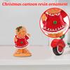 Christmas Cartoon Resin Ornaments, Holiday Decorations, Atmosphere, Decoration Props