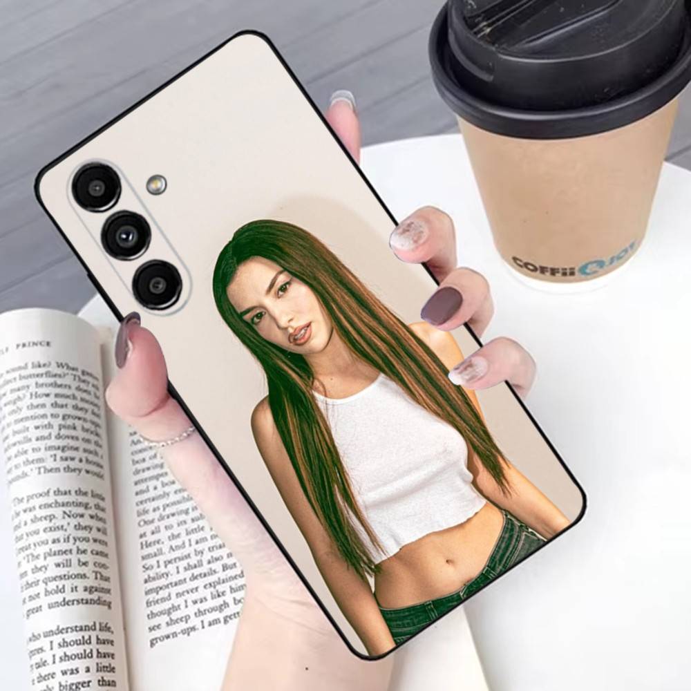 Singer A-Ava M-Max Phone Case For Samsung S 25,24,23,22,30,21,10,9,Ultra,Plus,Lite,FE,4G,5G Black Soft Case