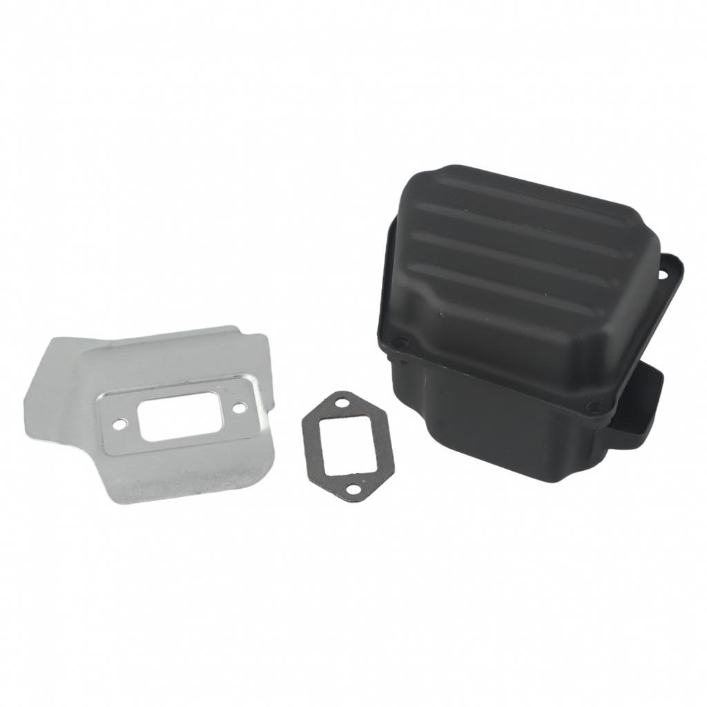 Enhanced Noise Reduction Chainsaw Muffler Replacement Exhaust Silencer Kit