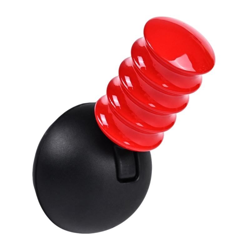 

Universal Chrome Metal Push Start Button Lever Extension Handle For Cars Dashboard Personalization With Helical Design