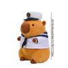 Cartoon Navy Sailor Capybara Doll Capybara Shape Animals Plush Toy  Toy Gift