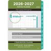 2026-2027 Monthly Planner Refill - Planner Erts with 7-Hole Punched, 5-1/2" X 8-1/2", Jan 2026 To Dec 2027, Two Pages Per Month, 2026-2027 Calendar
