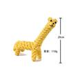 Q Dog Knot Toys Medium and Large Dog Molar Cotton Rope Pet Toys Bite-resistant Teeth Cleaning Dog Toys