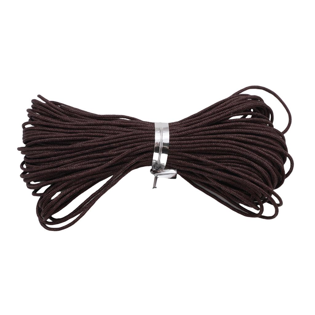5-50m/lot 0.8mm Cotton Cord Nylon Cord Thread String DIY Beading Braided Bracelet Jewelry Making