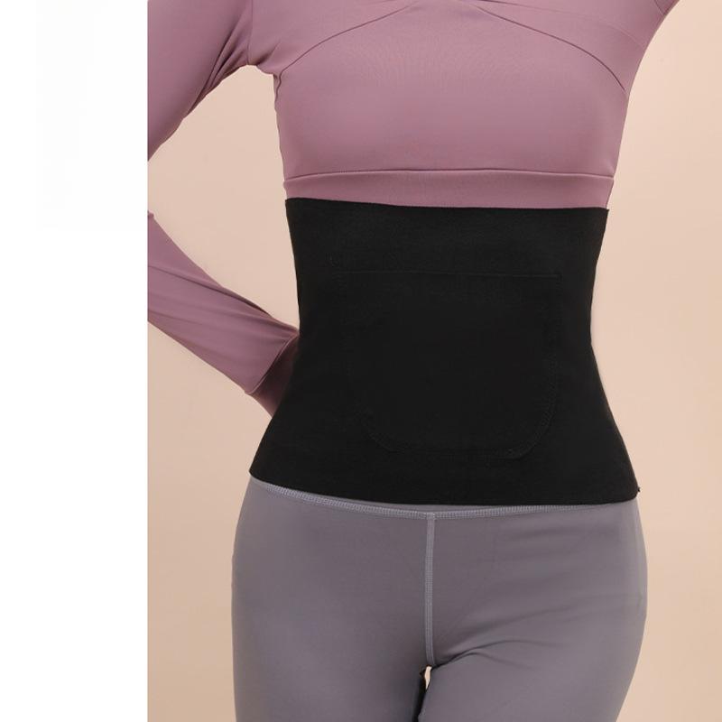 Plus Pocket Double Bellybands To Protect The Waist and Protect The Belly Belt, Cold and Traceless Warm Uterine Belt