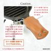 (Kecha-ya) Skillet Handle Cover Case, Compatible with Lodge, Nitori, and Captain Stag, Perfect for Camping, Outdoor Activities, and Mountaineering, Ma