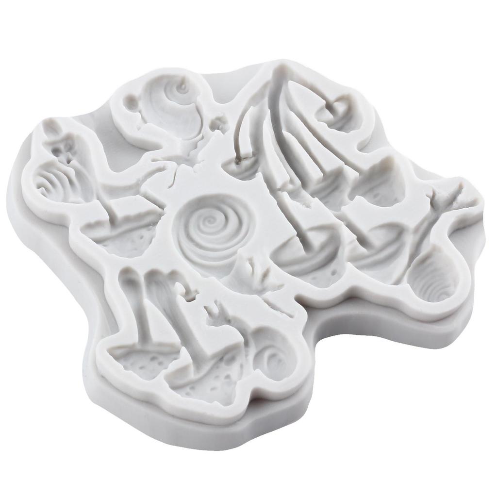 Pilz Silikonform Schnecke Fondantformen Kuchen Dekorationswerkzeuge Themenkuchen Dessert Dekoriert Schokoladenbonbonform
