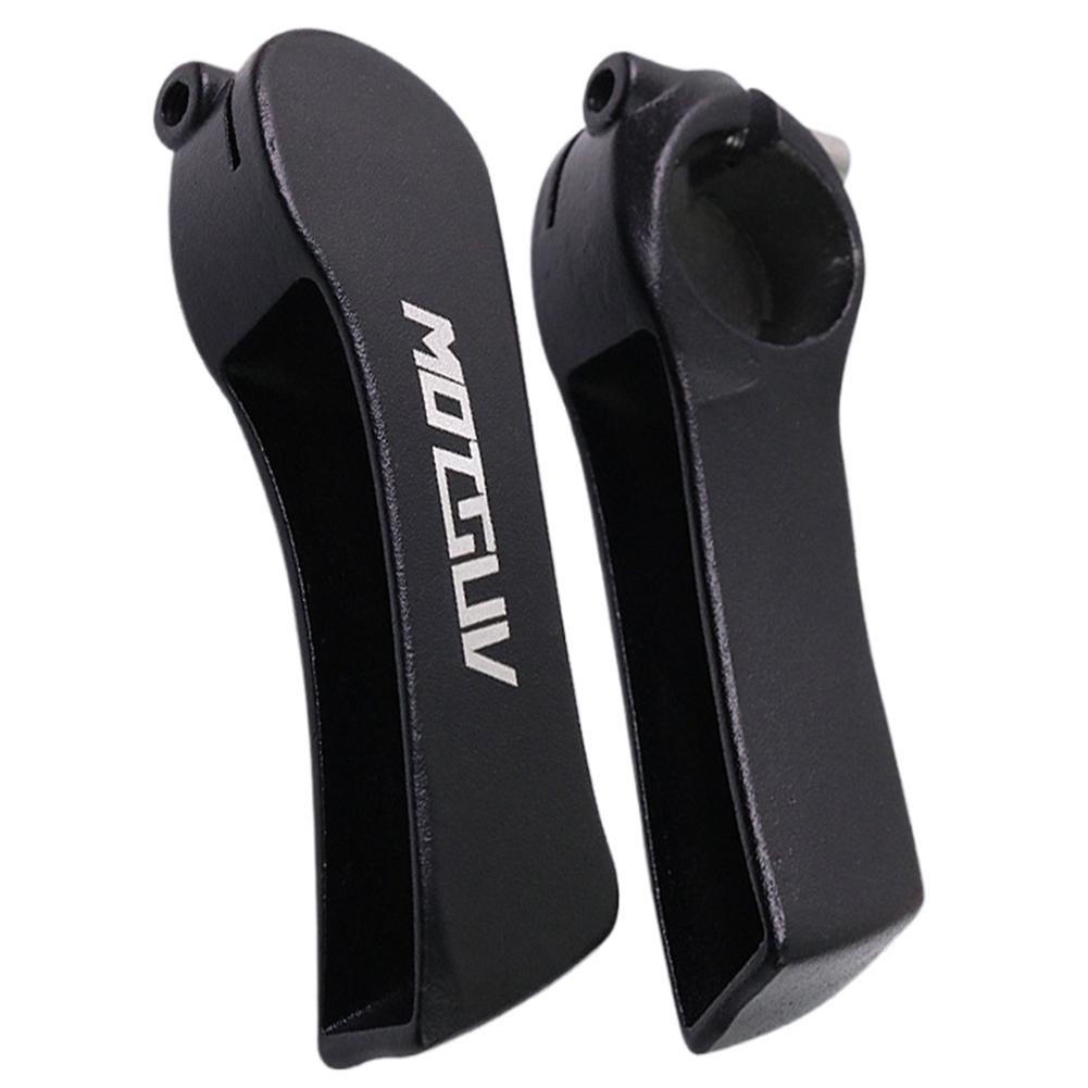 1 Pair Adjustable Small Auxiliary Bicycle Handlebar Aluminum Alloy Vice Handle Rest Blade Handlebar Grips MTB Riding Equipment