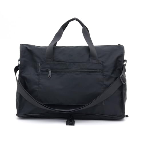 Hapitas Foldable Boston Bag, Carry-On, H0002 431. Logo Black