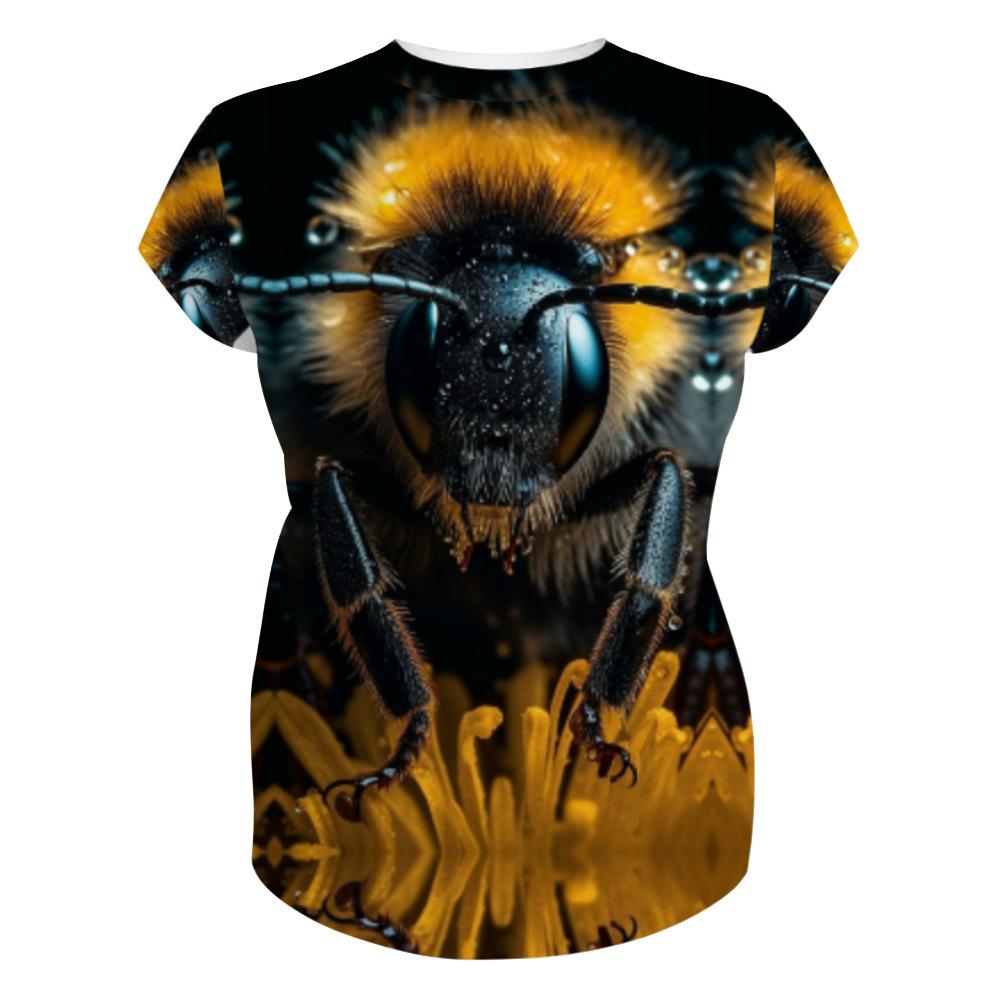 Summer Round Neck 3D Cartoon Pattern Printed Top Fashionable Casual Short Sleeved Children's Boy T-shirts