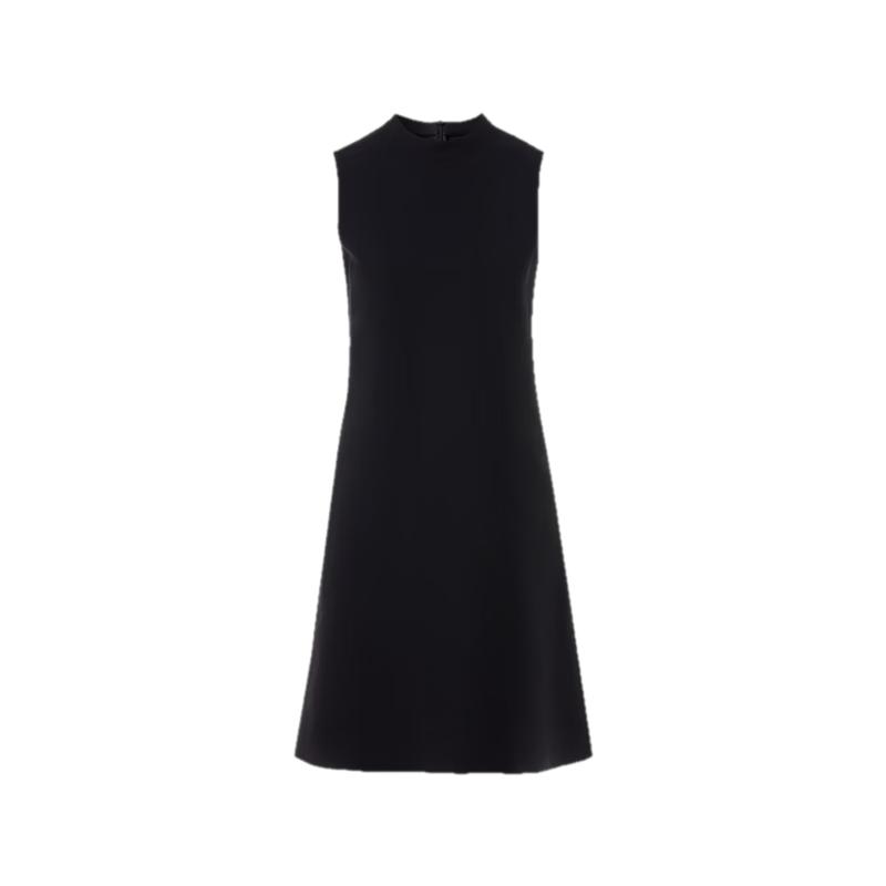 Langzi Sleeveless Mock Neck Dress