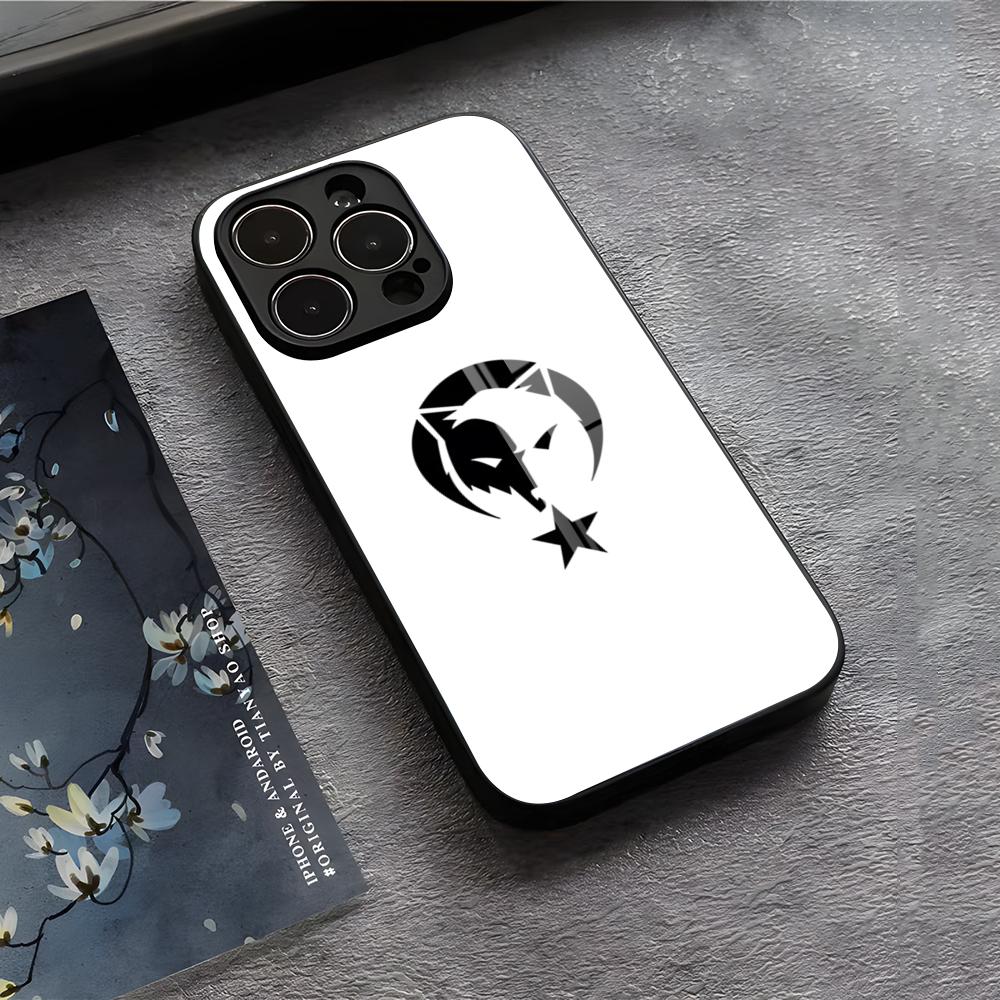 Turk Wolf Turkey Flag Phone Case For IPhone 17 Air 16 E Pro Max 15 14 13 Mini 12 Pro 11 Max Plus Black Glass Cover iPhone 13ProMax