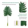 Nordic Style Faux Taro Leaf Spring Arch Ornaments for Weddings and Home Decor