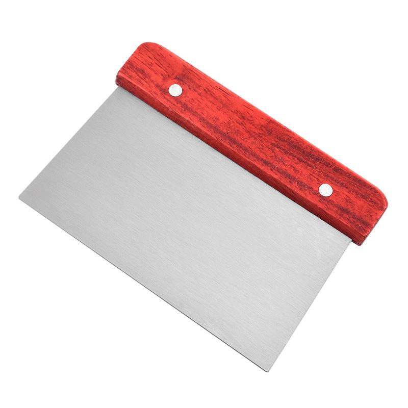 

Набор кухонных принадлежностей из нержавеющей стали: Измельчитель муки, совок для семян дыни, лопатка для блинов, скребок для рисовой лапши, лопатка для теппаньяки и нож для резки.