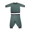 Pretty Green Baby Cotton Raglan Top & Bottom Set