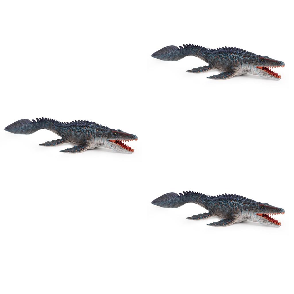 Realistic Mosasaurus Toy Plastic Figure For Kids Highly Detailed And Hand Painted