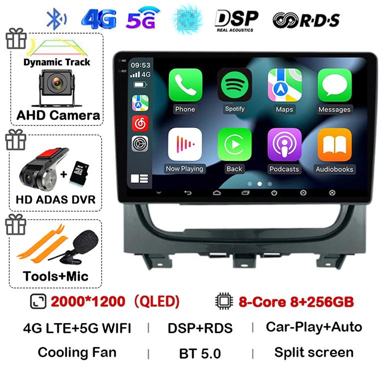 Android 14 Carplay Auto For Fiat Strada Idea 2012 2013 2014 2015 2016 Car Radio Multimedia Player Navigation GPS Stereo 2Din DVD