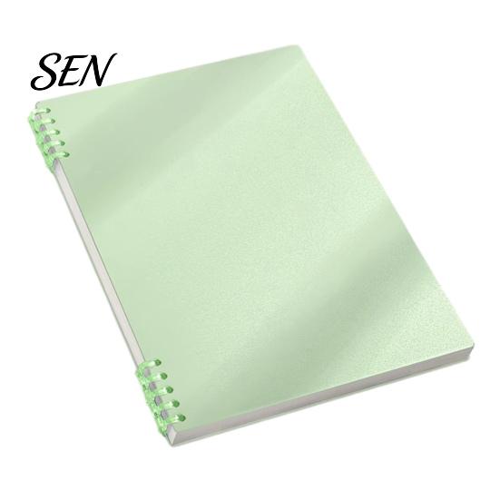 Grid Paper for Drawing A5 Spiral Notebook, Lined /Horizontal Grid/Blank Inner Page, Multifunctional Writing Pad Morandi Solid Color Cover Sketchbook