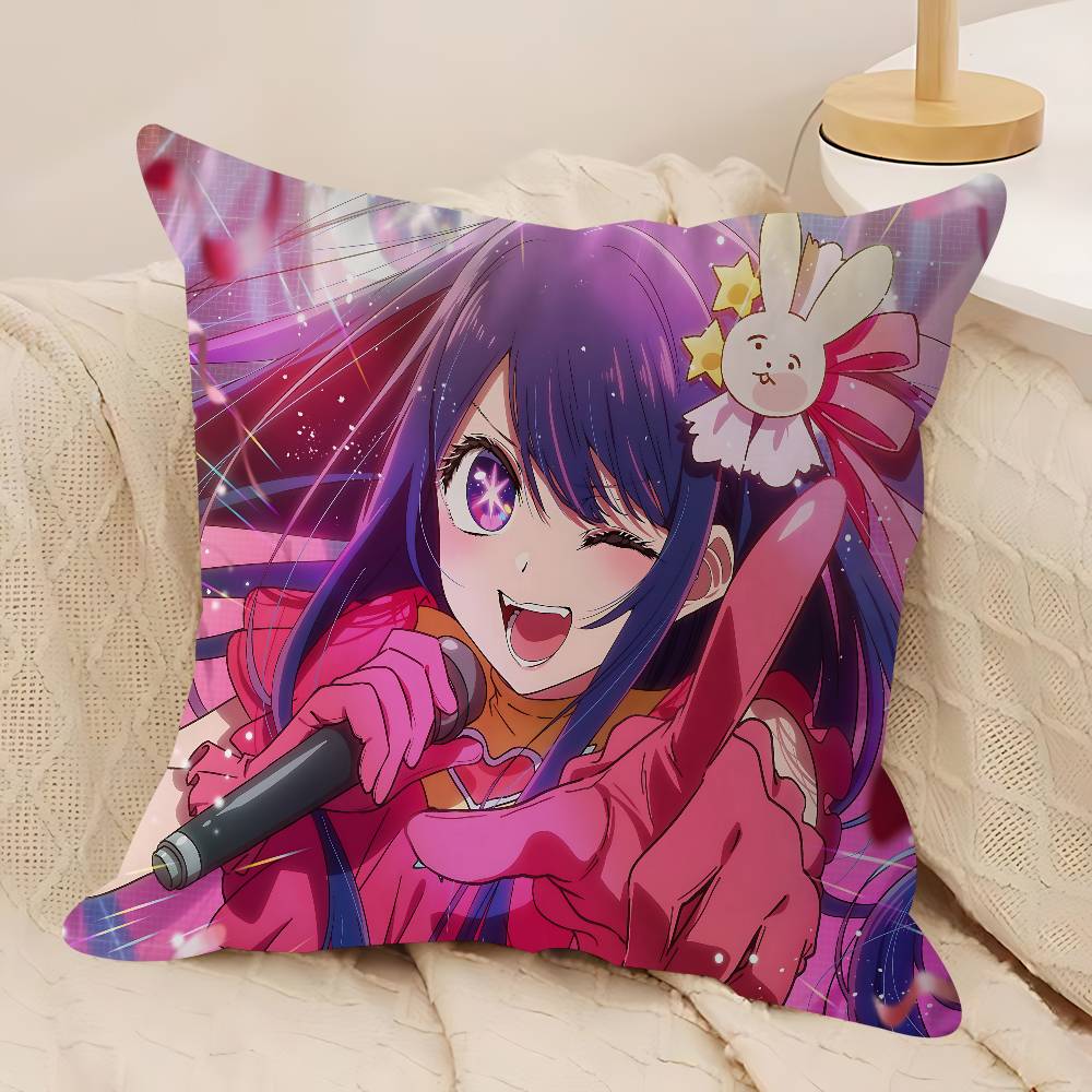 Anime Oshi No Ko Kissenbezug 30x50 Polyester Sofakissen Dekorative Zierkissen Heimdekoration Kissenbezug